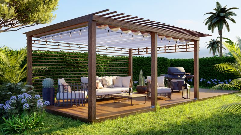 Curved Pergola Installation in Alpharetta, GA