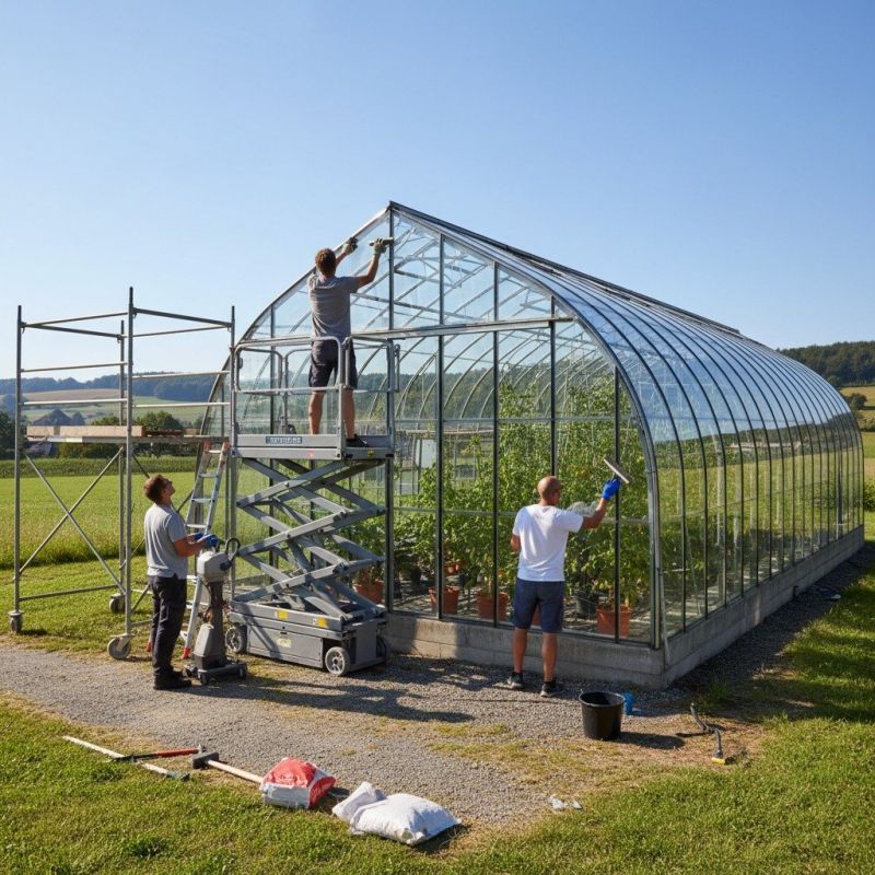 Local Greenhouse Repair pros at work