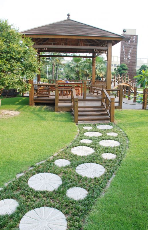 Wood Pergola Installation in Conroe, TX