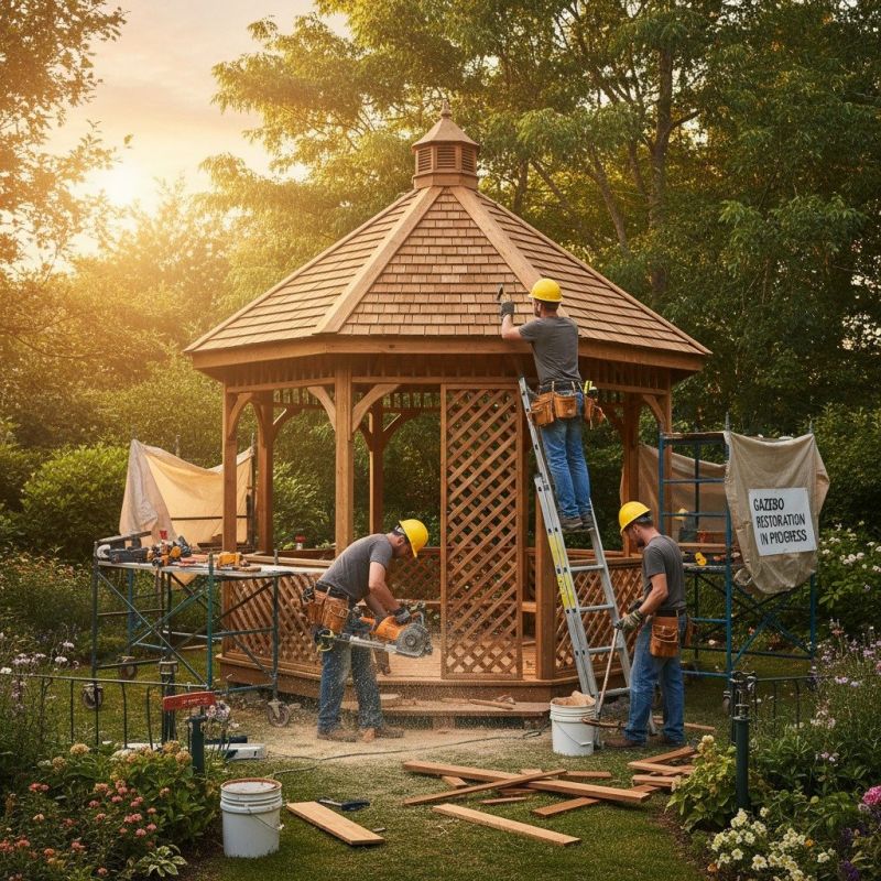 Wooden Carport Repair in Wilmington, NC