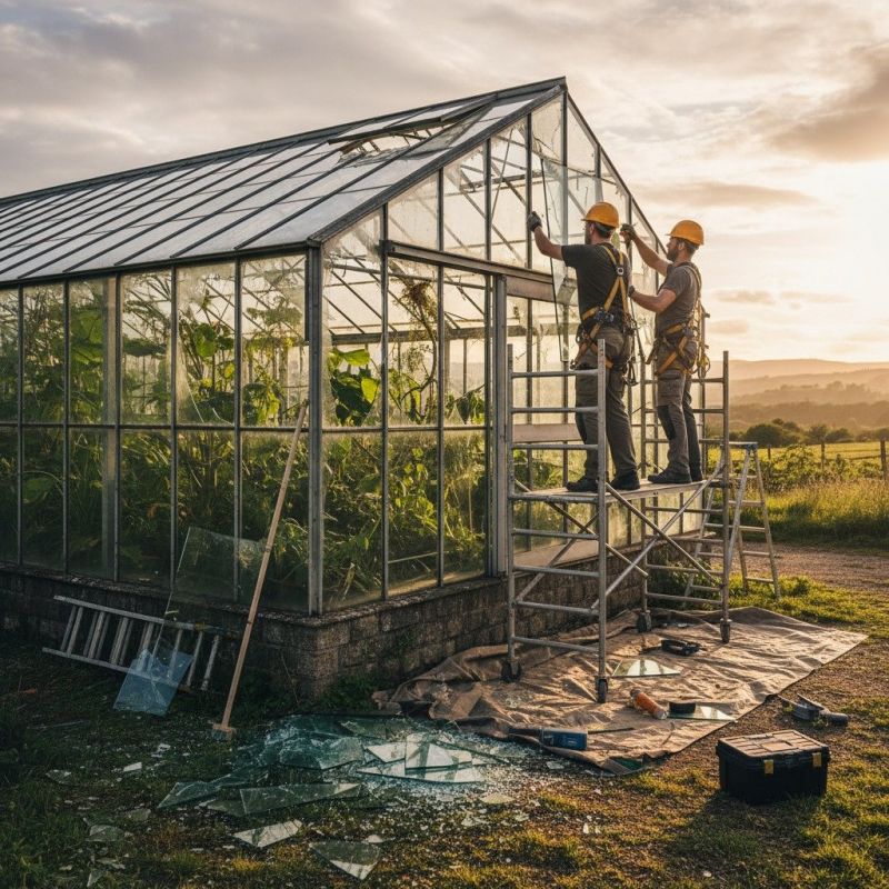 Greenhouse Repair