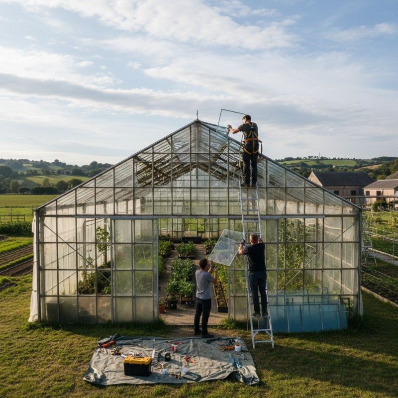 Greenhouse Repair
