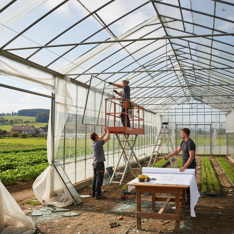 Greenhouse Repair