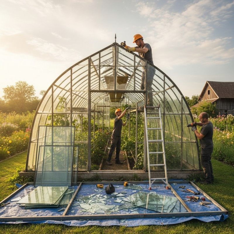 Greenhouse Repair