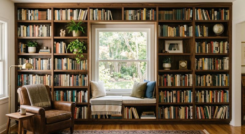 Library Installation in Woodbridge, VA