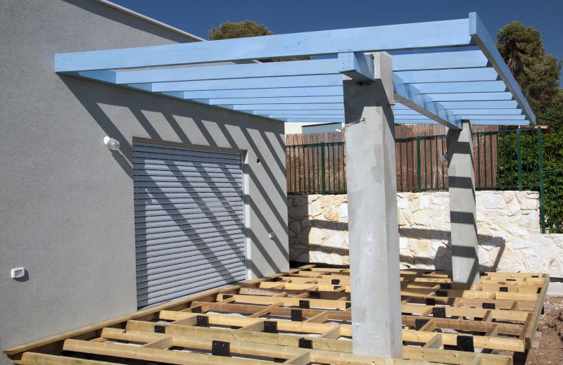 Wood Pergola Installation in Wilmington, NC