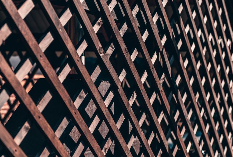Wood Trellis Installation in Kansas City, KS